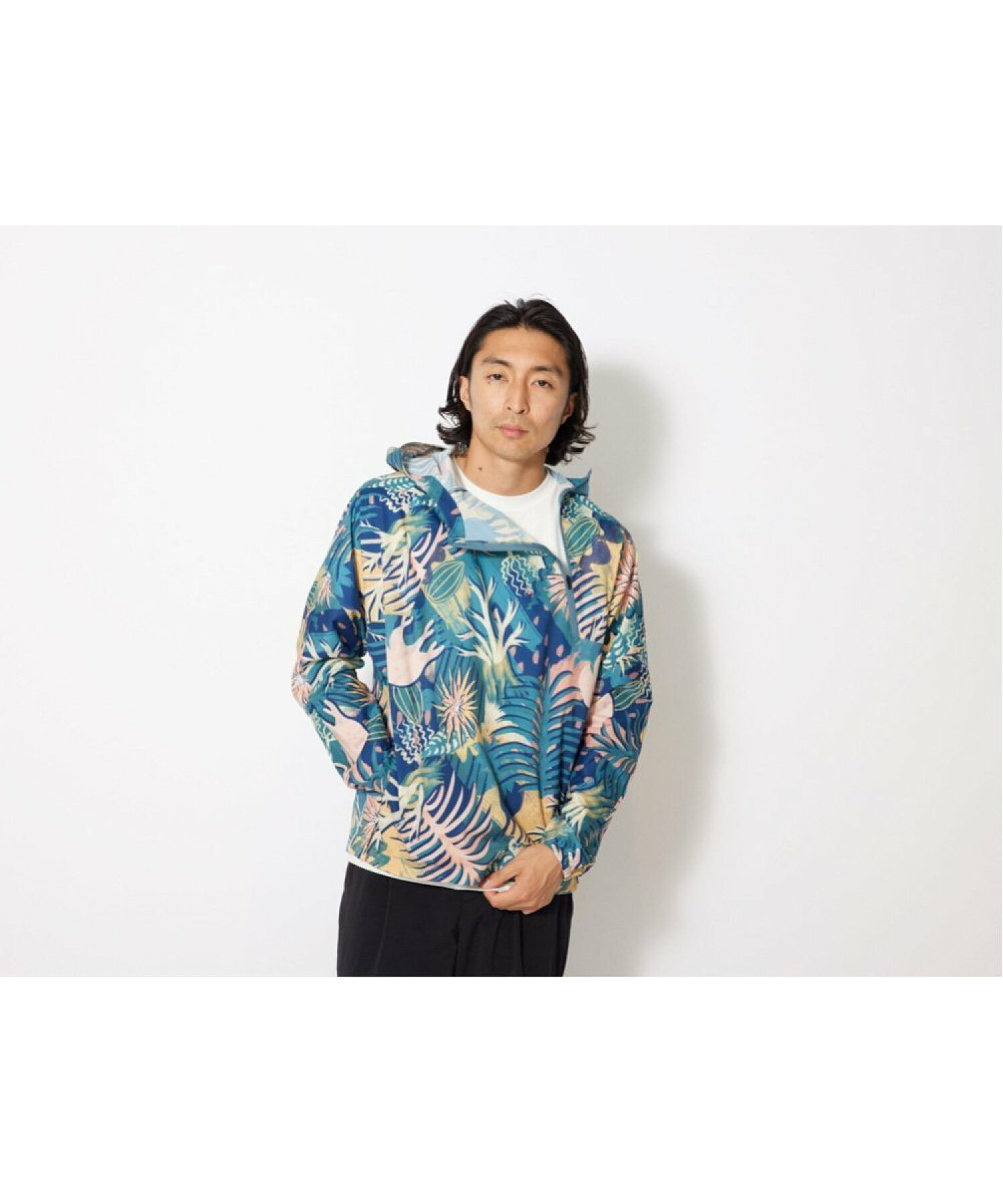 (M)Printed Breathable Quick Dry Anorak